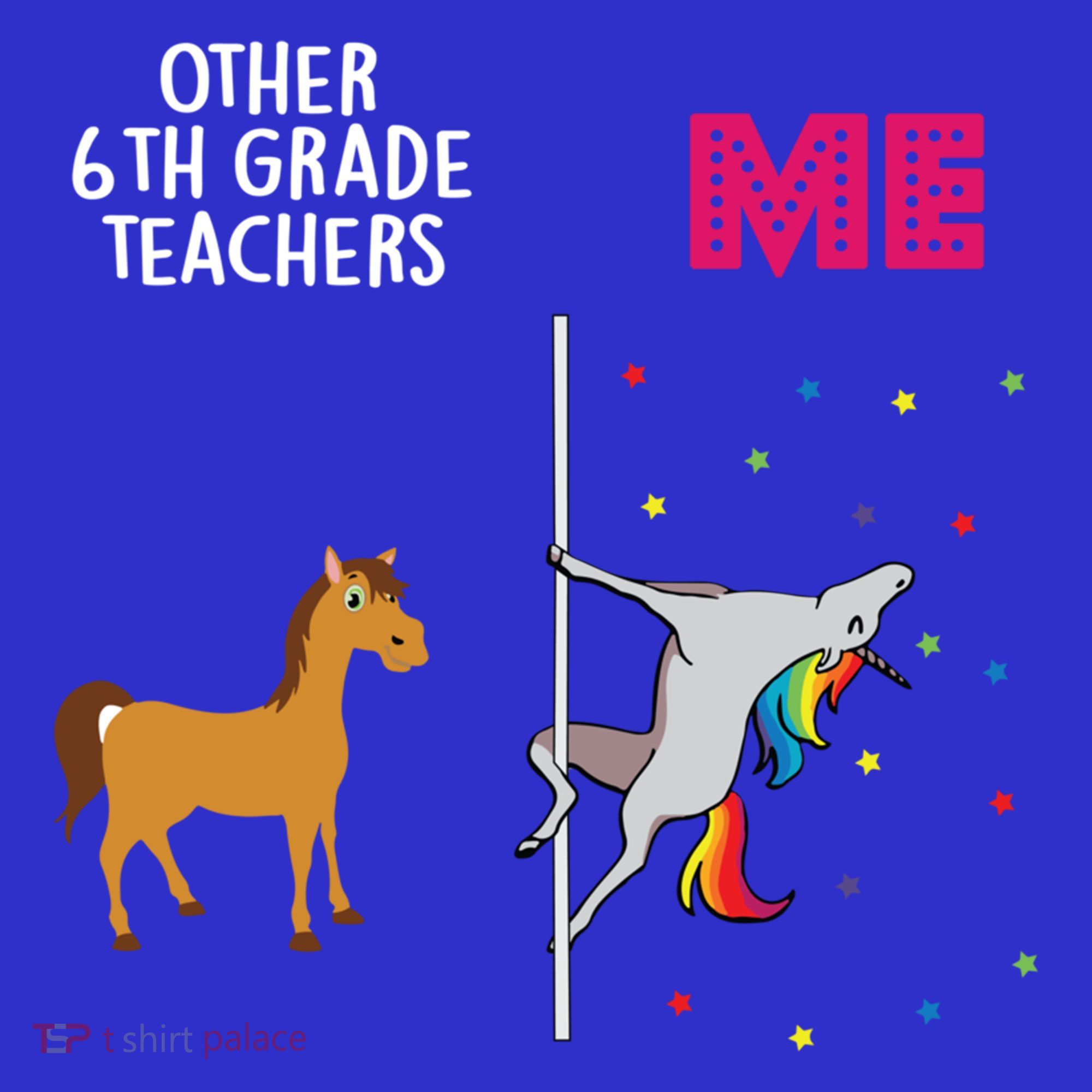 6Th Grade Teacher Unicorn Others You Cute Gift Mousepad