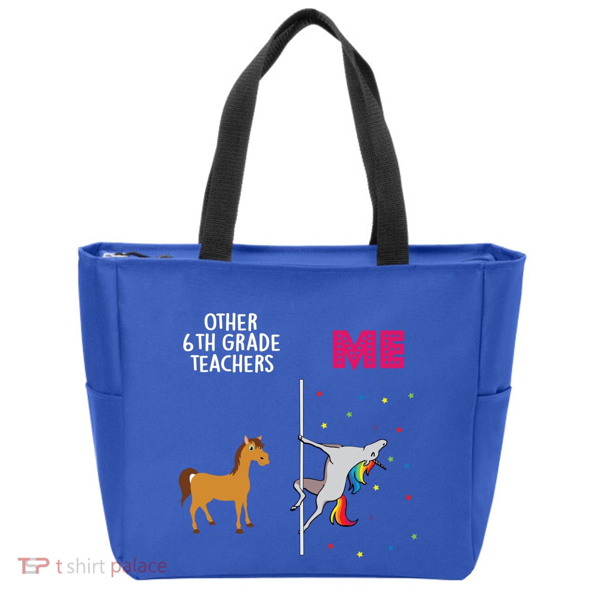 6Th Grade Teacher Unicorn Others You Cute Gift Tote Bag