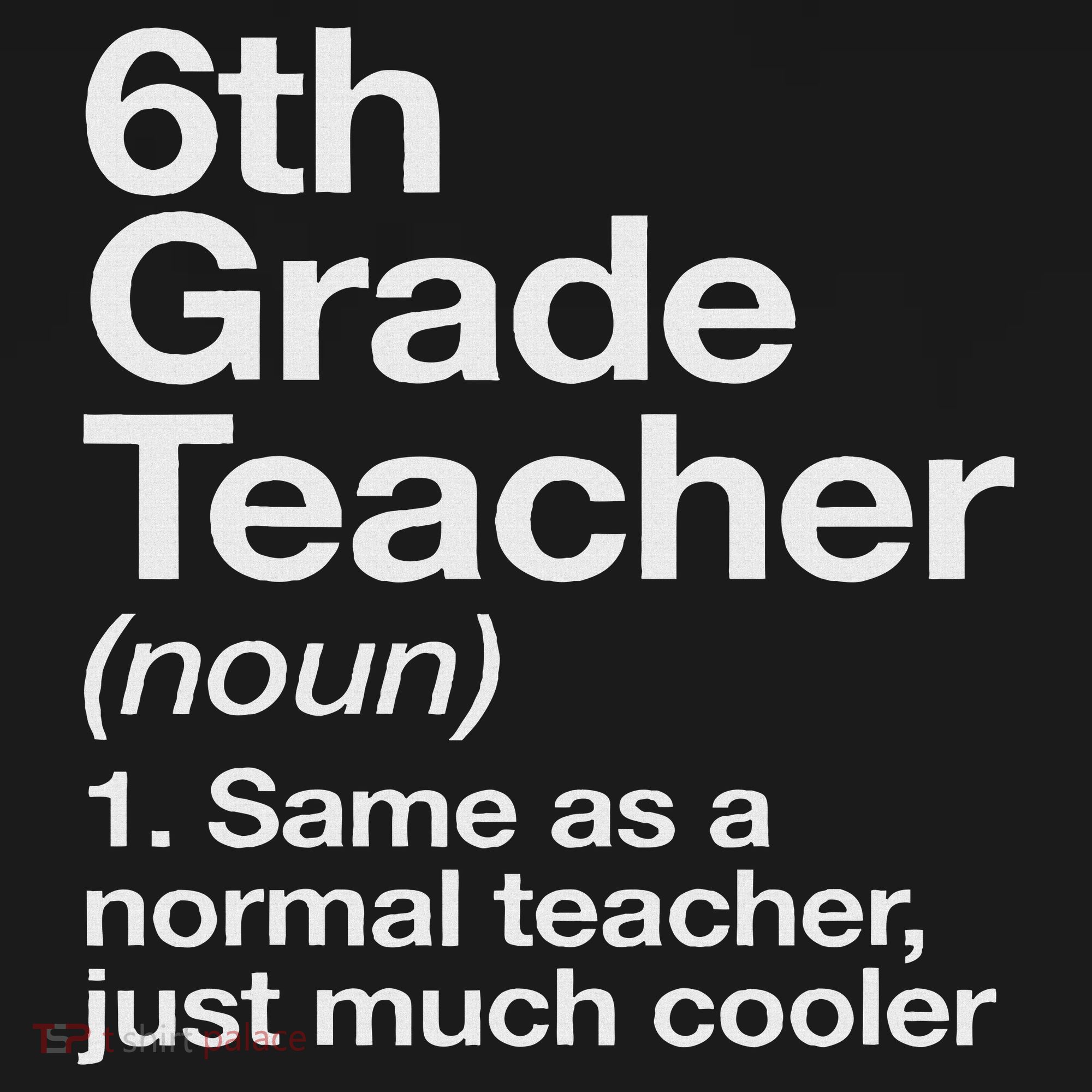 6th Grade Teacher Definition Funny Back To School First Day Mousepad