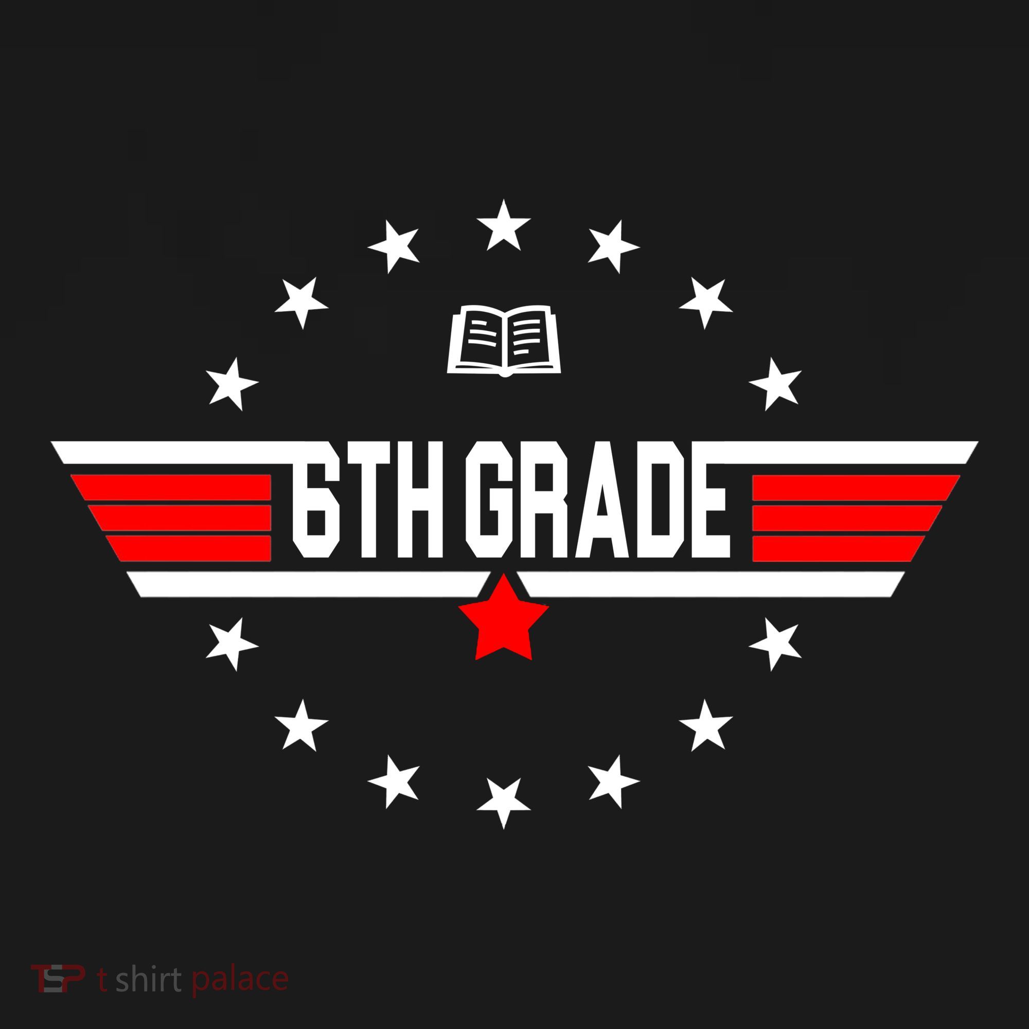 6th Grade Top Gun Pilot Back To School Backpack