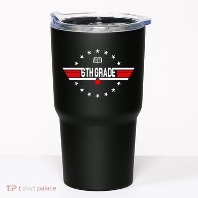 6th Grade Top Gun Pilot Back To School Tumbler