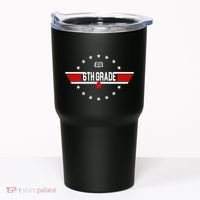 6th Grade Top Gun Pilot Back To School Tumbler thumb 0