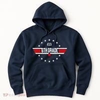 6th Grade Top Gun Pilot Back To School Hoodie thumb 0