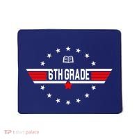 6th Grade Top Gun Pilot Back To School Mousepad thumb 0