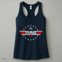 6th Grade Top Gun Pilot Back To School Women's Tank Top thumb 3