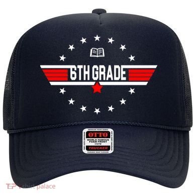 6th Grade Top Gun Pilot Back To School Hat