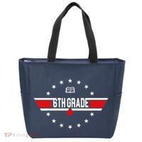 6th Grade Top Gun Pilot Back To School Tote Bag thumb 0
