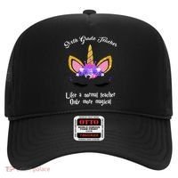 6Th Grade Unicorn Sixth Grade Teacher Funny Gift Hat thumb 0