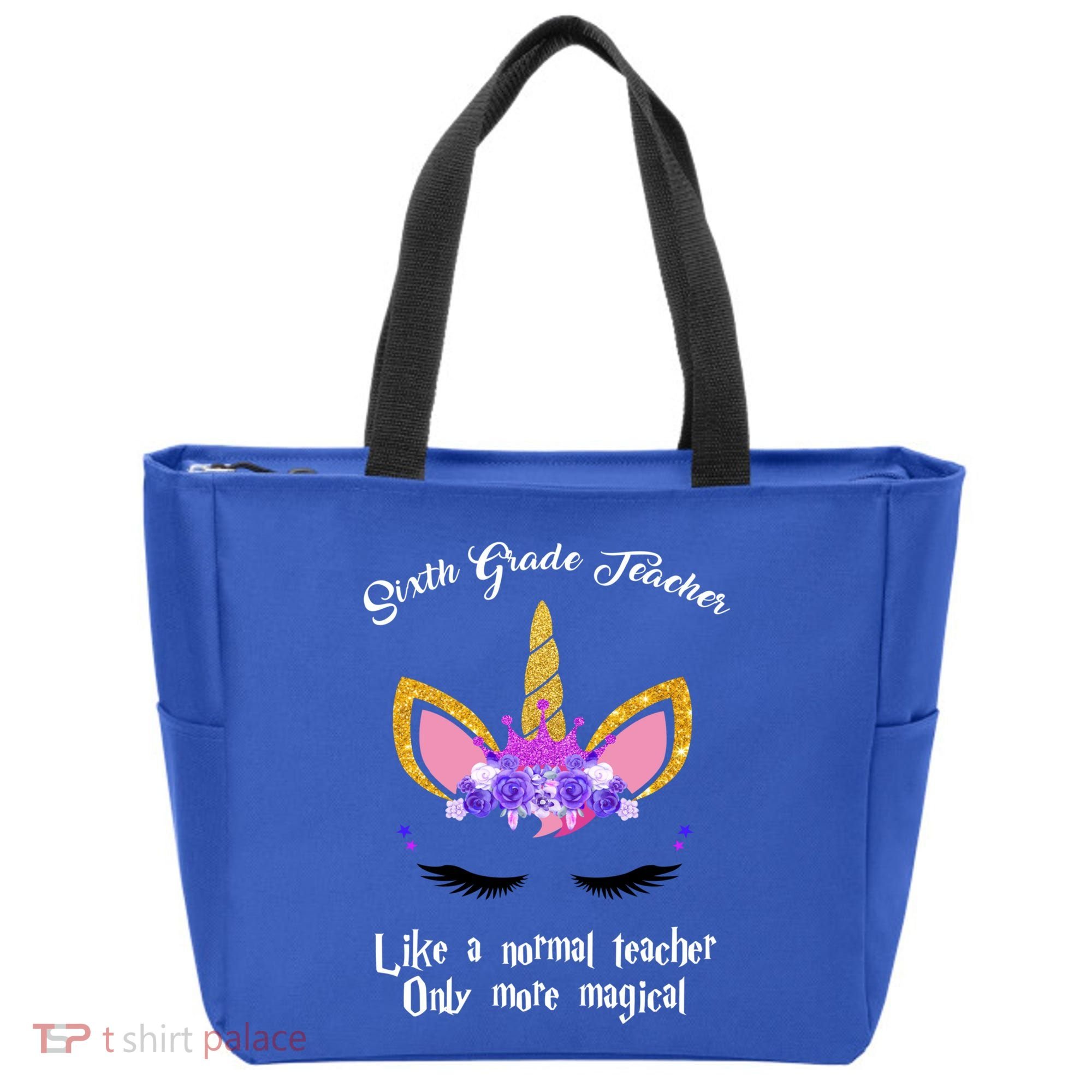 6Th Grade Unicorn Sixth Grade Teacher Funny Gift Tote Bag