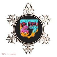 67 Ice Cream Drip Home Plate Baseball Six Seven Ornament thumb 0