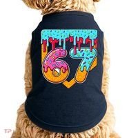 67 Ice Cream Drip Home Plate Baseball Six Seven Doggie Tank thumb 0