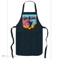 67 Ice Cream Drip Home Plate Baseball Six Seven Apron thumb 0