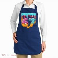 67 Ice Cream Drip Home Plate Baseball Six Seven Apron thumb 2