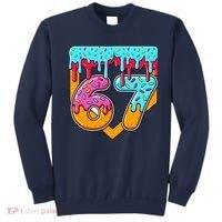 67 Ice Cream Drip Home Plate Baseball Six Seven Sweatshirt thumb 0