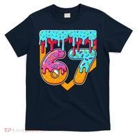 67 Ice Cream Drip Home Plate Baseball Six Seven T-Shirt thumb 0