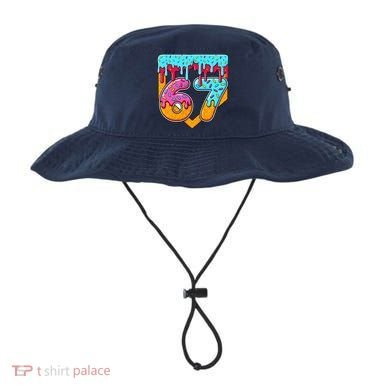 67 Ice Cream Drip Home Plate Baseball Six Seven Bucket Hat