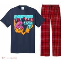 67 Ice Cream Drip Home Plate Baseball Six Seven Pajama Set thumb 0