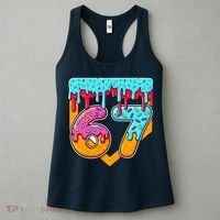 67 Ice Cream Drip Home Plate Baseball Six Seven Women's Tank Top thumb 3
