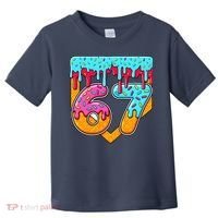 67 Ice Cream Drip Home Plate Baseball Six Seven Toddler T-Shirt thumb 0