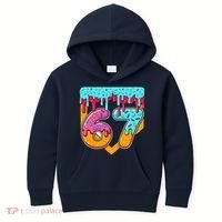 67 Ice Cream Drip Home Plate Baseball Six Seven Kids Hoodie thumb 0