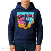 67 Ice Cream Drip Home Plate Baseball Six Seven Kids Hoodie thumb 4