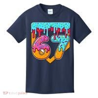 67 Ice Cream Drip Home Plate Baseball Six Seven Kids T-Shirt thumb 0