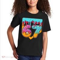 67 Ice Cream Drip Home Plate Baseball Six Seven Kids T-Shirt thumb 2