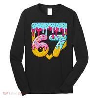 67 Ice Cream Drip Meme Six Seven Gen Alpha Slang Long Sleeve Shirt thumb 0