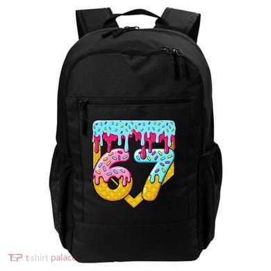 67 Ice Cream Drip Meme Six Seven Gen Alpha Slang Backpack