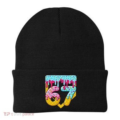 67 Ice Cream Drip Meme Six Seven Gen Alpha Slang Beanie