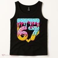 67 Ice Cream Drip Meme Six Seven Gen Alpha Slang Tank Top thumb 2