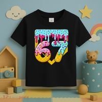 67 Ice Cream Drip Meme Six Seven Gen Alpha Slang Toddler T-Shirt thumb 3