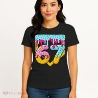 67 Ice Cream Drip Meme Six Seven Gen Alpha Slang Women's T-Shirt thumb 4