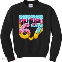 67 Ice Cream Drip Meme Six Seven Gen Alpha Slang Kids Sweatshirt thumb 0