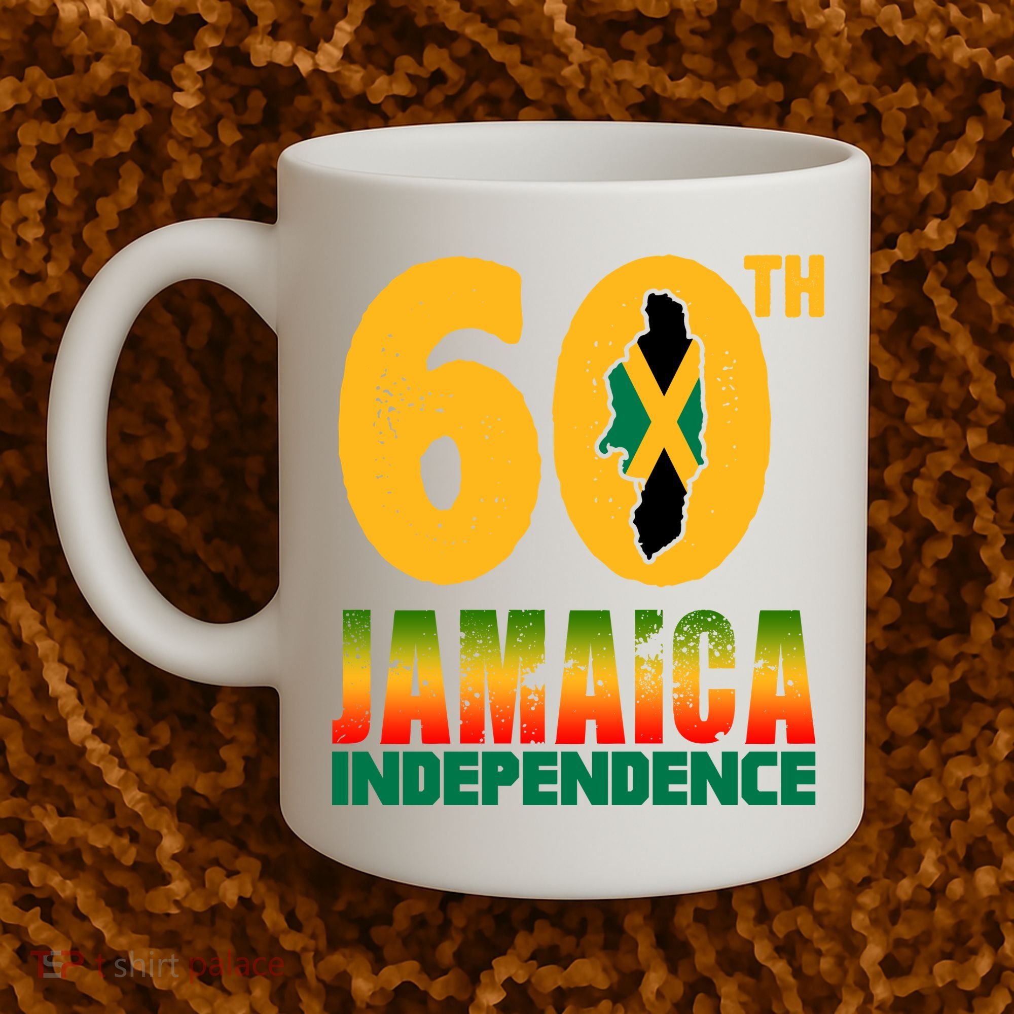 60th Jamaica Independence Coffee Mug