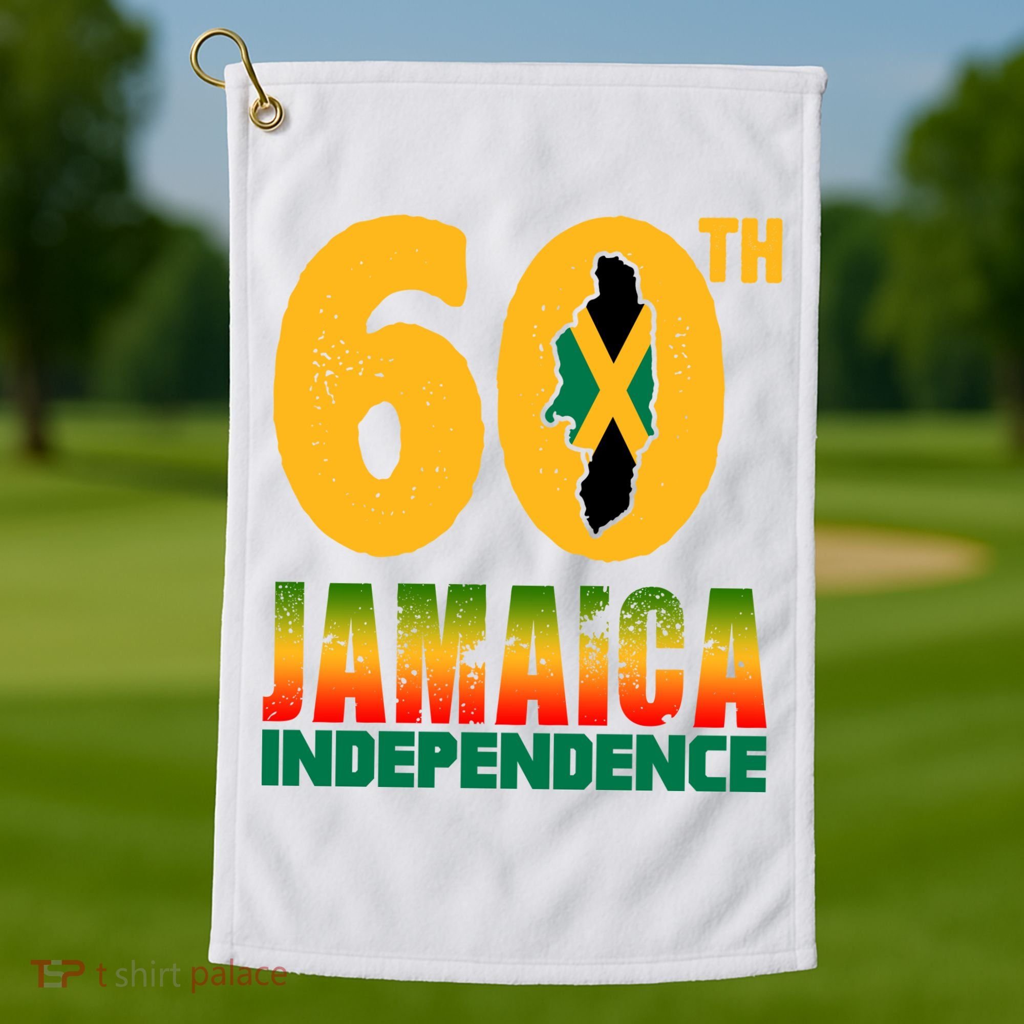 60th Jamaica Independence Golf Towel