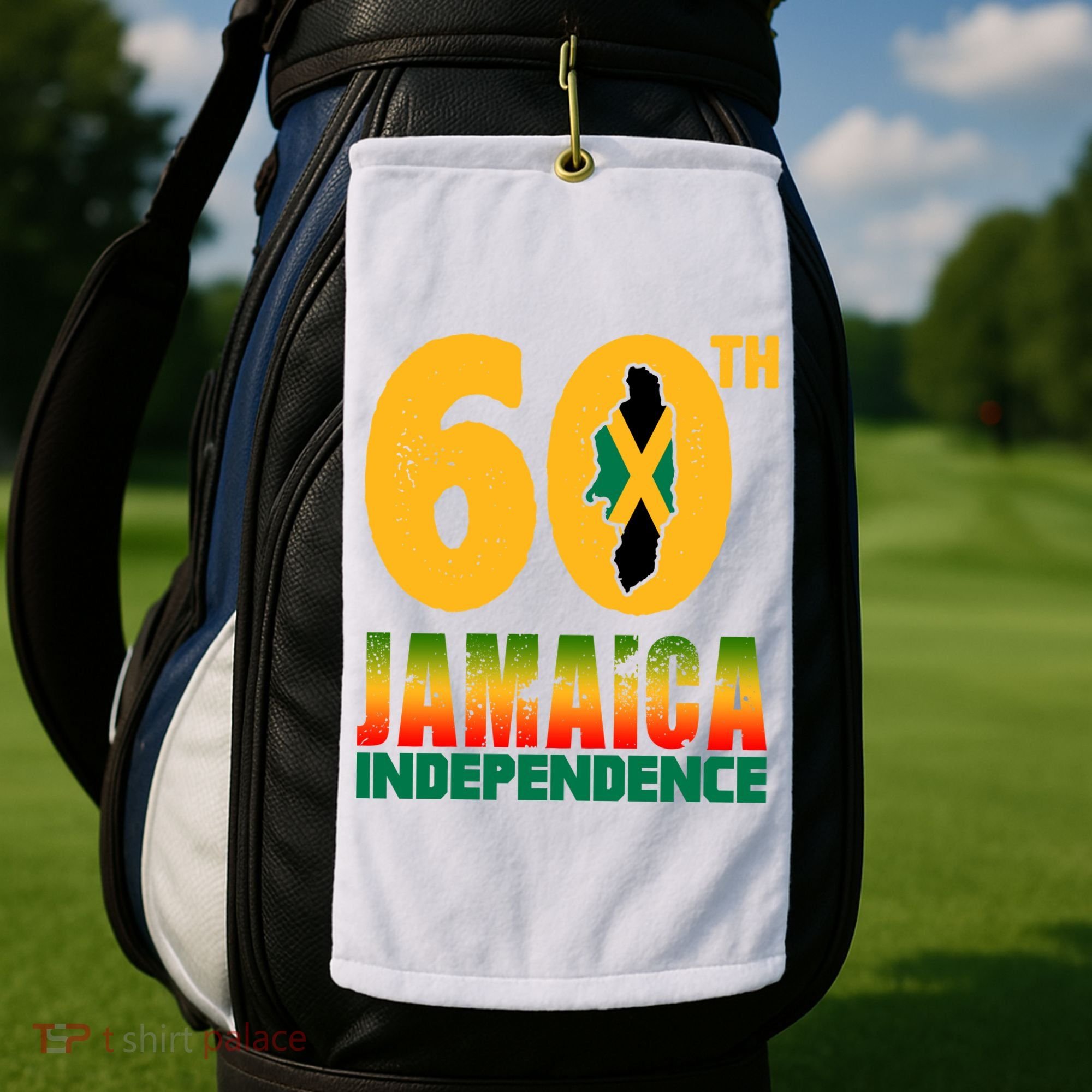 60th Jamaica Independence Golf Towel