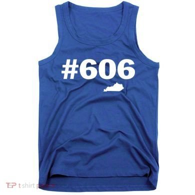 606 Kentucky Map New Tank Top