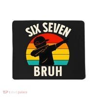 67 Meme 6-7 Numbers Dabbing Six Seven Bruh Mousepad thumb 0