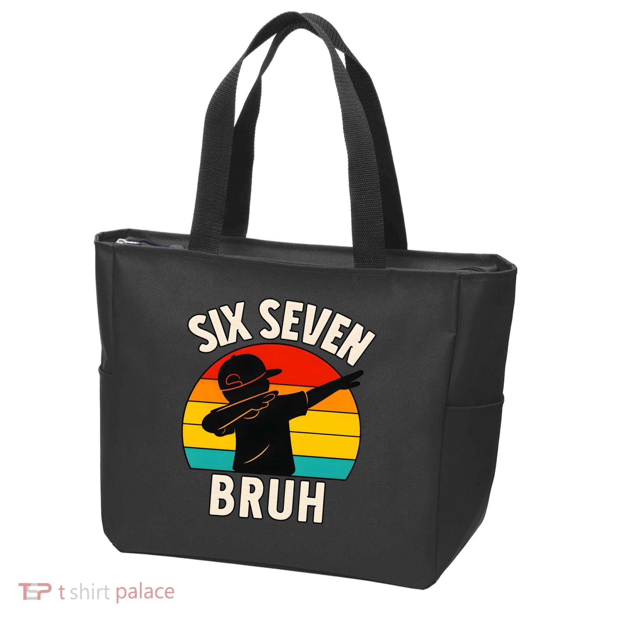 67 Meme 6-7 Numbers Dabbing Six Seven Bruh Tote Bag