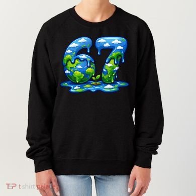 6-7 Meme 67 Six Seven Earth Women's Sweatshirt