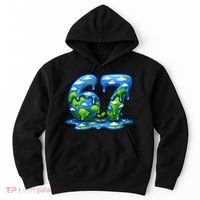 6-7 Meme 67 Six Seven Earth Hoodie thumb 0