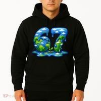 6-7 Meme 67 Six Seven Earth Hoodie thumb 2