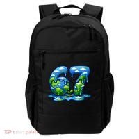 6-7 Meme 67 Six Seven Earth Backpack thumb 0