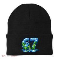 6-7 Meme 67 Six Seven Earth Beanie thumb 0