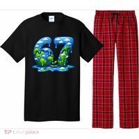 6-7 Meme 67 Six Seven Earth Pajama Set thumb 0