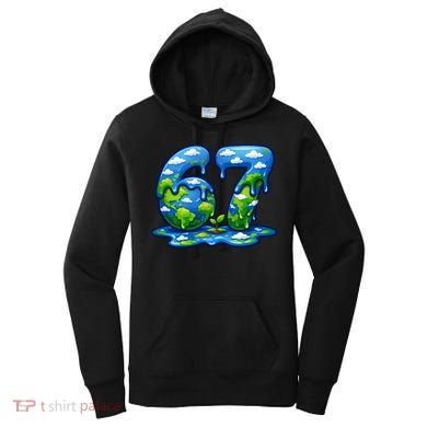 6-7 Meme 67 Six Seven Earth Women's Hoodie