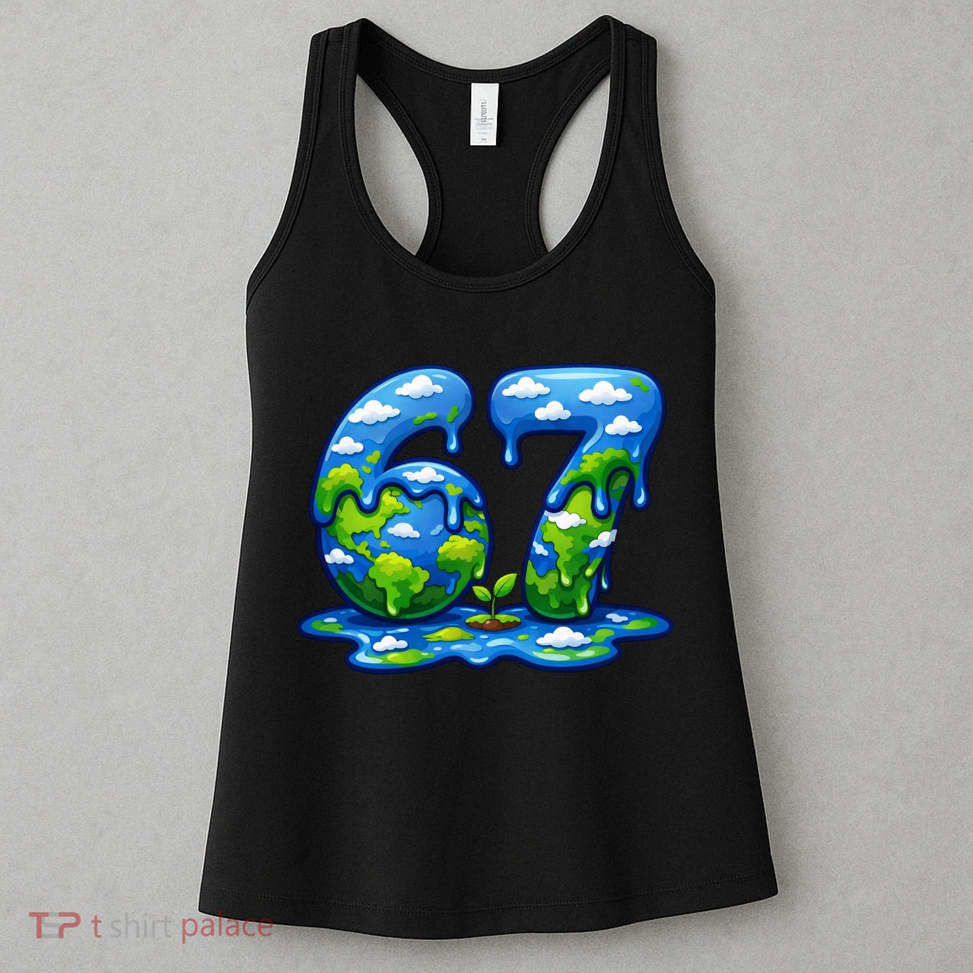 6-7 Meme 67 Six Seven Earth Women's Tank Top