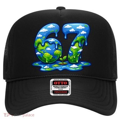 6-7 Meme 67 Six Seven Earth Hat