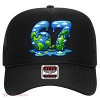 6-7 Meme 67 Six Seven Earth Hat thumb 0